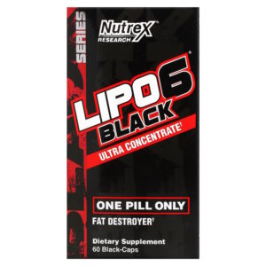 NUTREX LIPO 6 BLACK ULTRA CONCENTRATE 60 CAPS