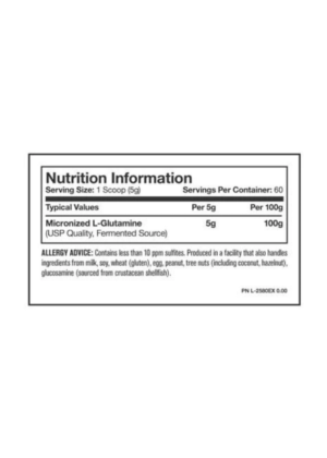 MUTANT GLUTAMINE 300 GRS – 60 SERV.