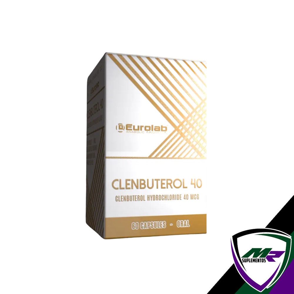 CLENBUTEROL 40 MCG 60 CAPSULAS - EUROLAB - Mr. Suplementos