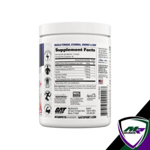 GAT Sport Creatine HCl + Ultra Performance Matrix 6.35 oz (180 g)