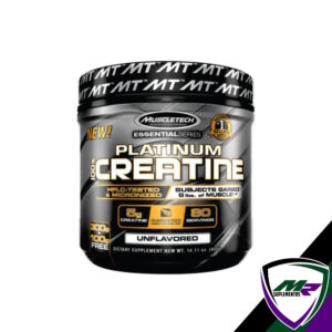 MuscleTech Essential Series Platinum 100% Creatine 14.11 oz (400 g)